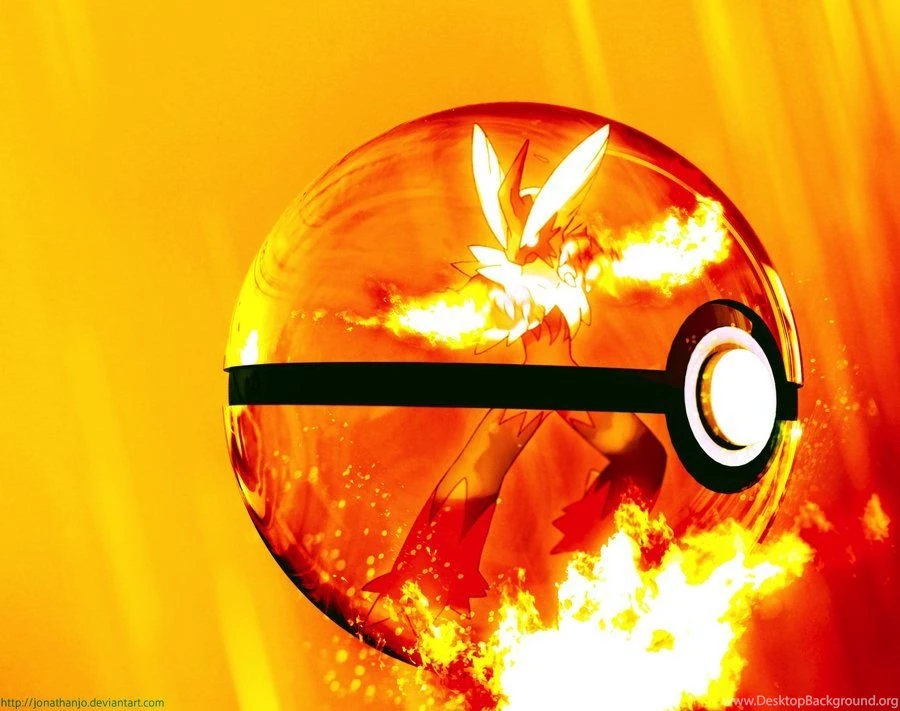 Mega Blaziken Pokeball By Jonathanjo On DeviantArt