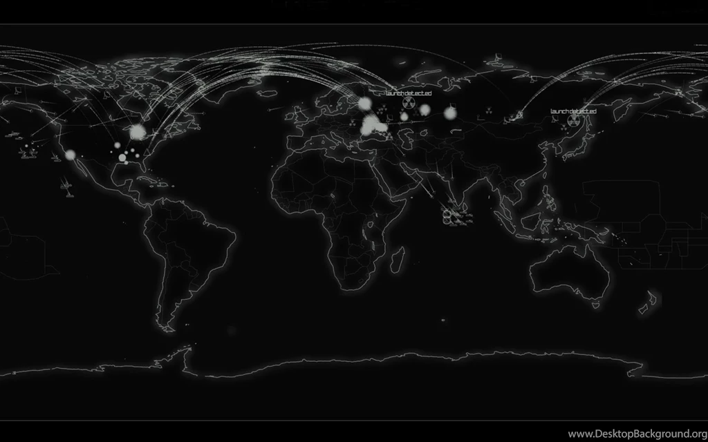 Black Backgrounds Grayscale World Map Wallpapers (