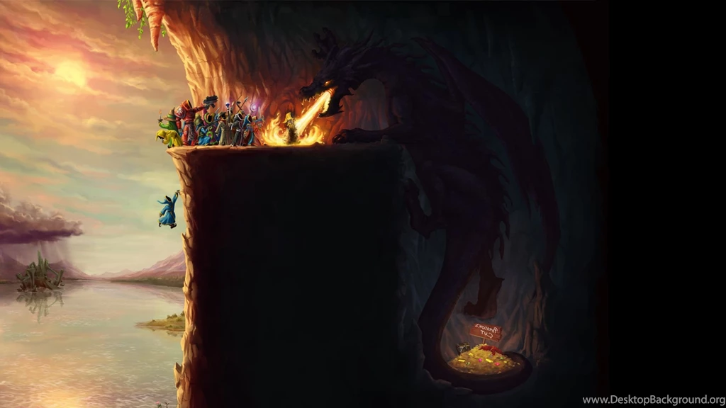 Dragon, Magicka, Video Games, Wizard, Fantasy Art Wallpapers HD