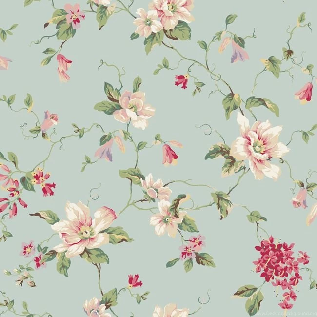 YV9021 Ashford House Blooms Magnolia Wallpapers By York