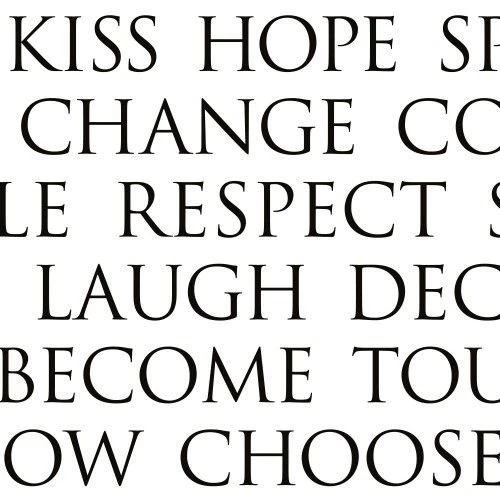 Wallpapers Border Beautiful Words B   W