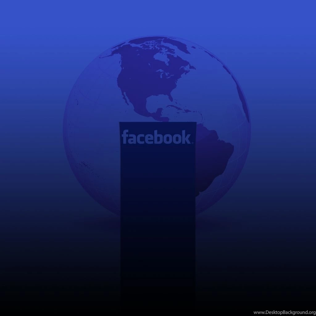 Facebook World Logo 1024x1024 iPad Wallpapers Computers Wallpapers