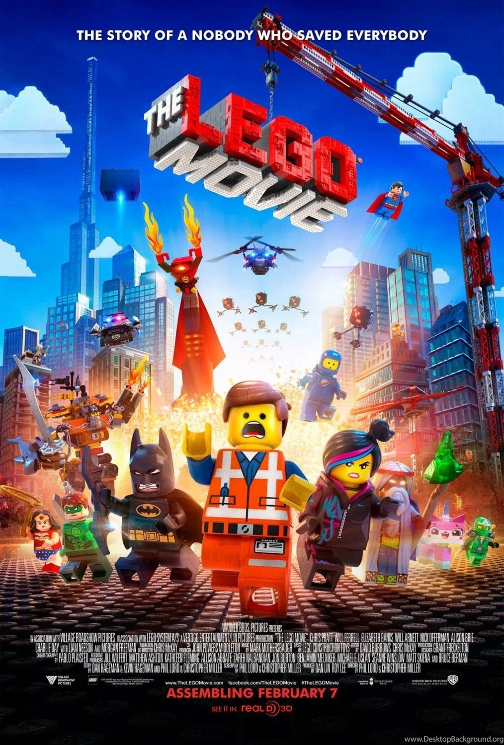 The Lego Movie Movie Wallpapers