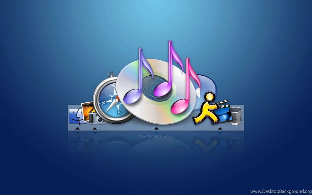 Desktop Wallpapers · Gallery · Computers · The Dock In Mac OS X ...