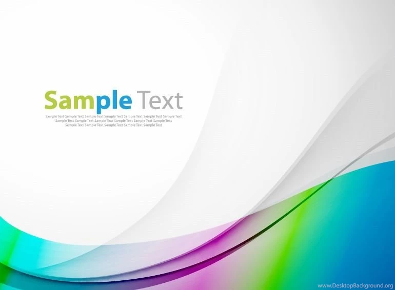 Abstract Colorful Backgrounds Wave Vector Illustration