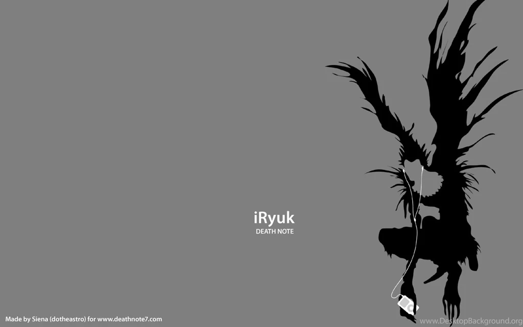 Death Note Ryuk Ipod Wallpapers   (