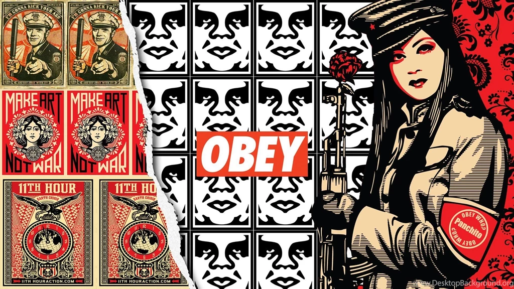 Obey Style Chinese HD Wallpapers
