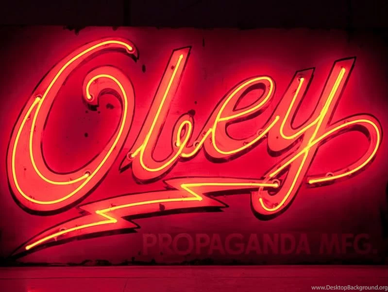 16696) Obey Desktop Wallpapers Attachment   WalOps.com