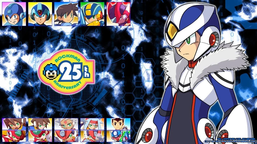 Rockman Series 25th Anniversary Wallpapers By Nobuharuudou On ...