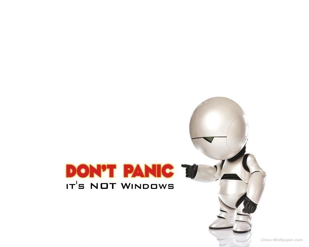 Don't Panic   Its Not Windows