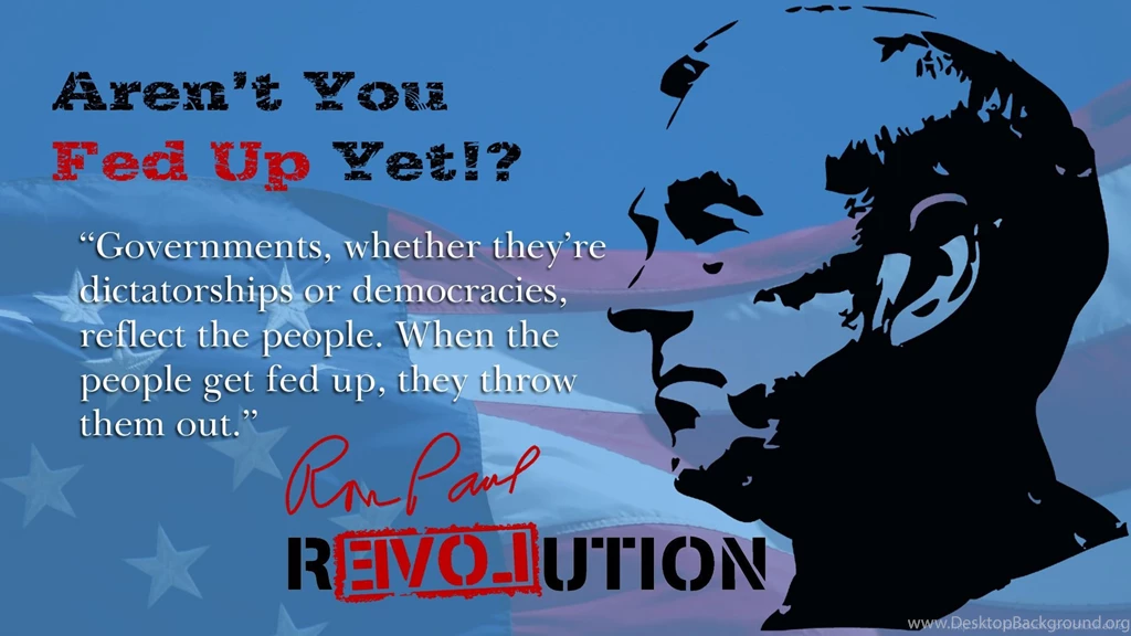 Ron Paul: Fed Up!? Computer Wallpapers, Desktop Backgrounds ...