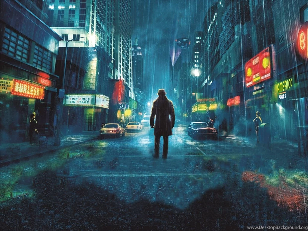 Made A Rorschach Wallpapers From The Original Poster, Fed Up Of ...
