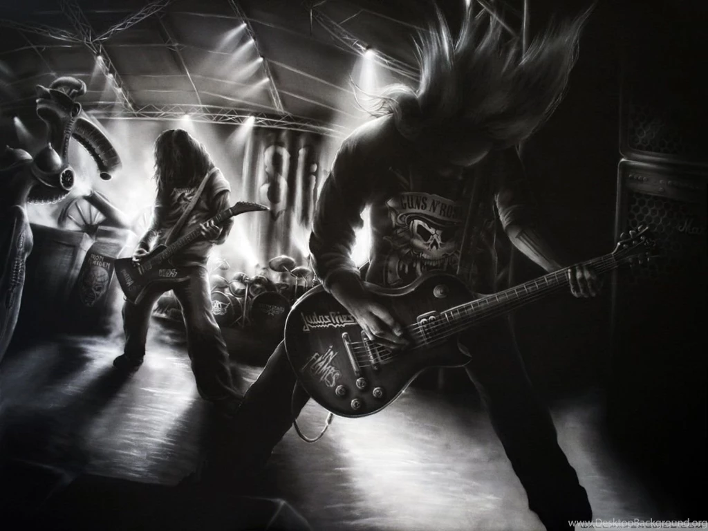 Metal Rock Band HD Desktop Wallpapers : Widescreen : High ...