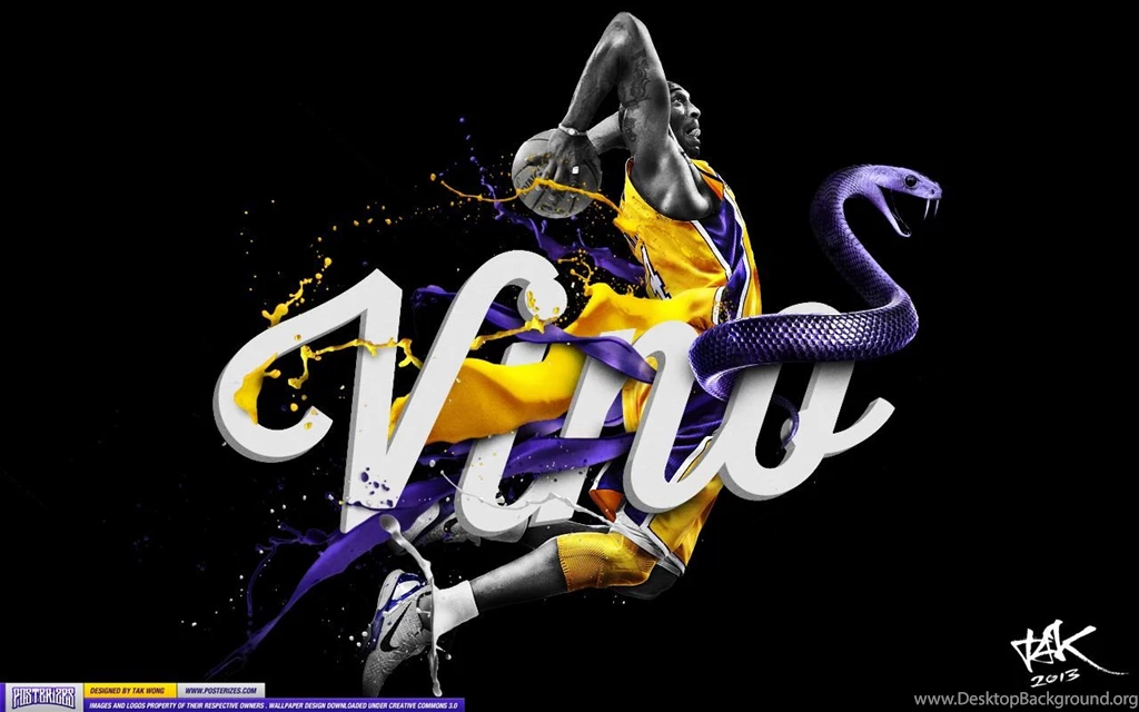Kobe Bryant Vino Black Mamba Wallpapers Streetball