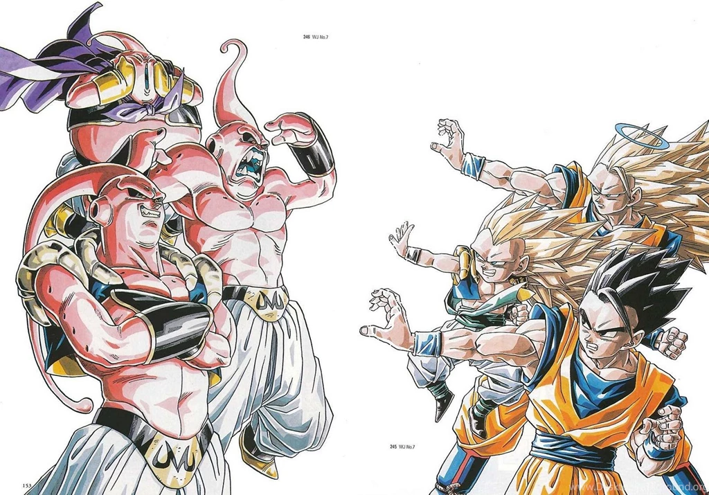 Buu Son Goku Son Gohan Dragon Ball Z Wallpapers