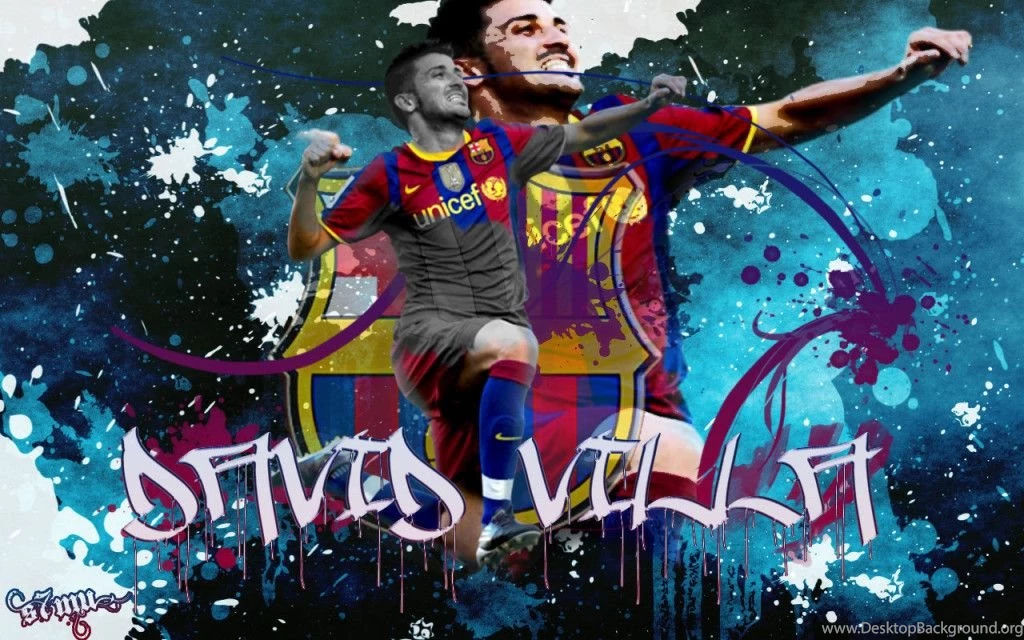 David Villa Wallpaper Barcelona 1024x640.jpg