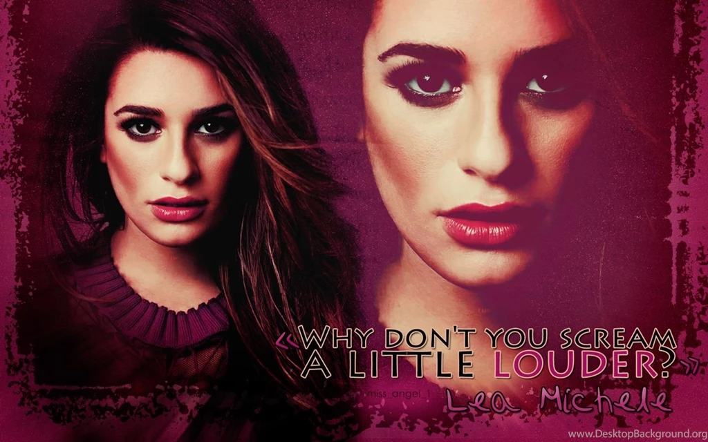 Lea Michele Louder Lea Michele Wallpapers (36544152) Fanpop