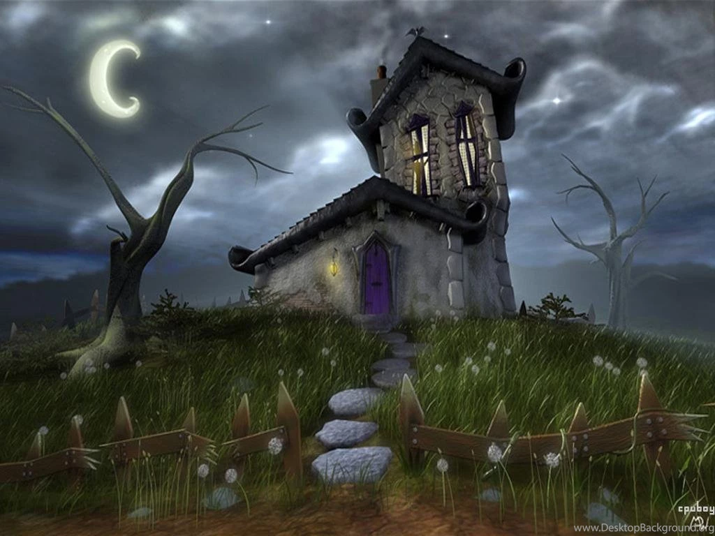 Scary House After Dark Wallpapers (29966473) Fanpop