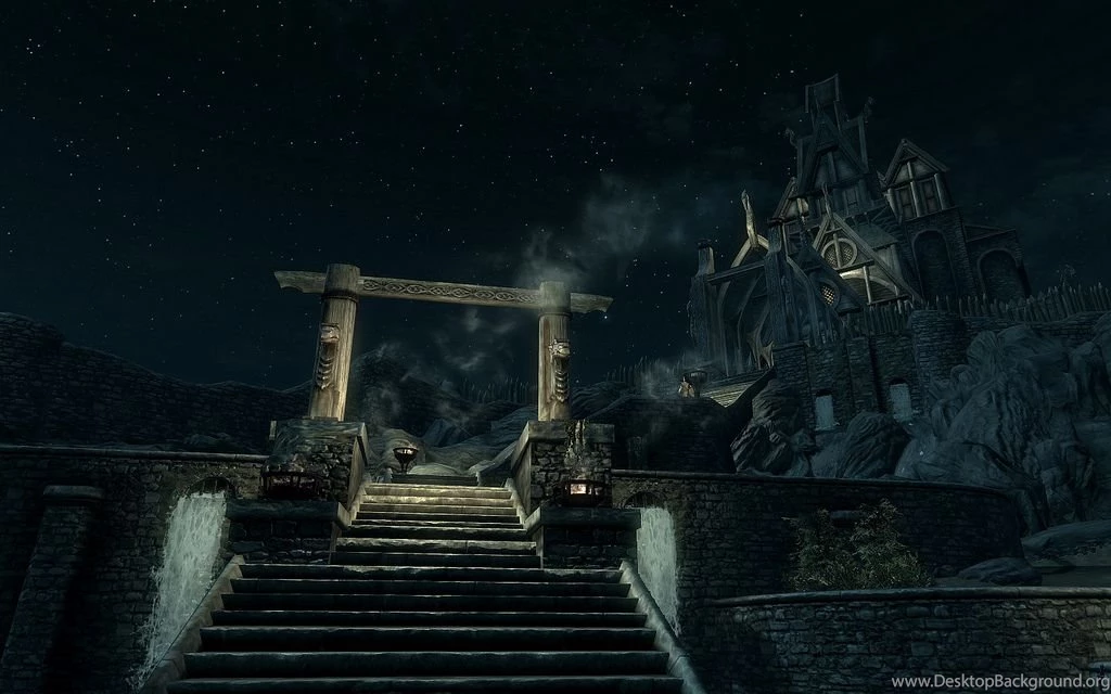 The Elder Scrolls V Skyrim Dark House HD Wallpapers Stylish HD ...