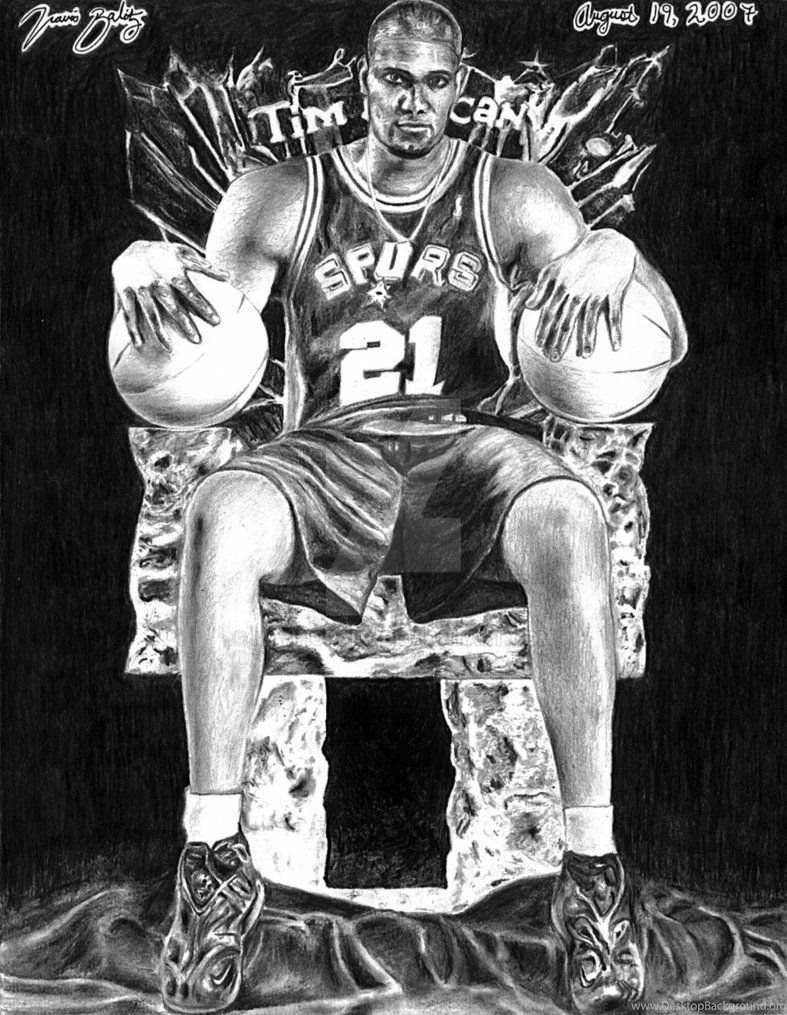 Tim Duncan By ManHoPark On DeviantArt