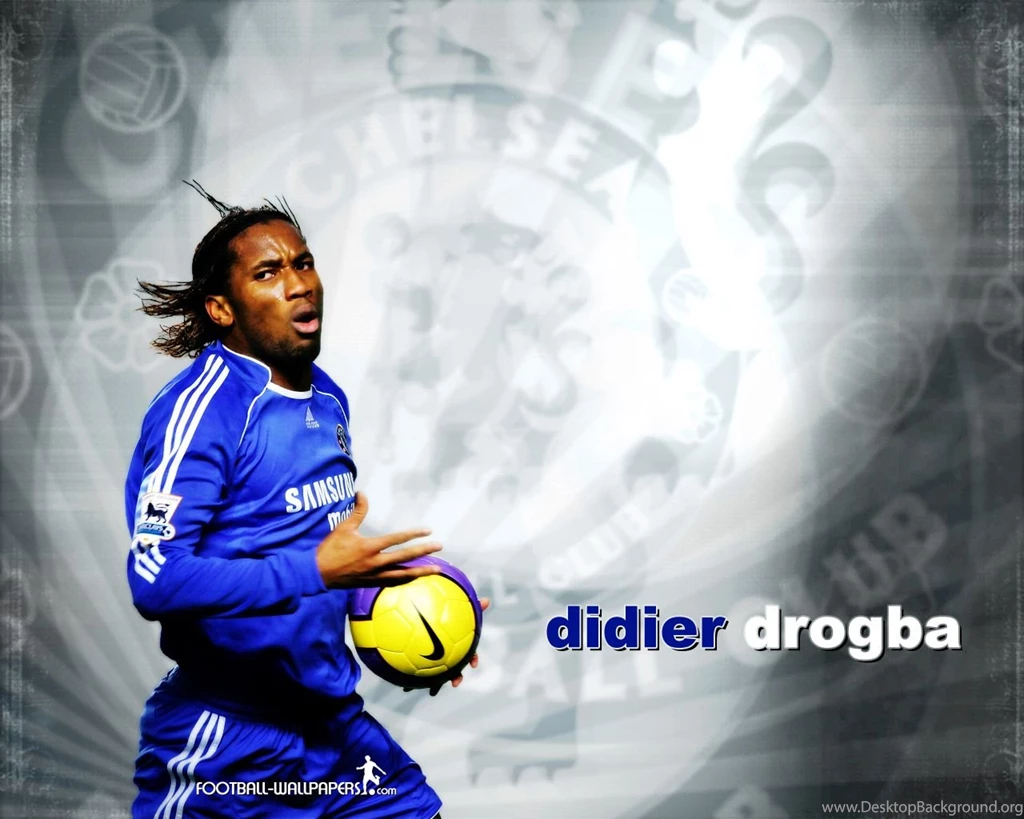 English Premier League Galleries: Didier Drogba Famous Chelsea Striker