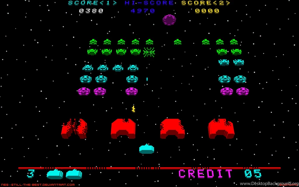 Space Invaders By NES still the best On DeviantArt