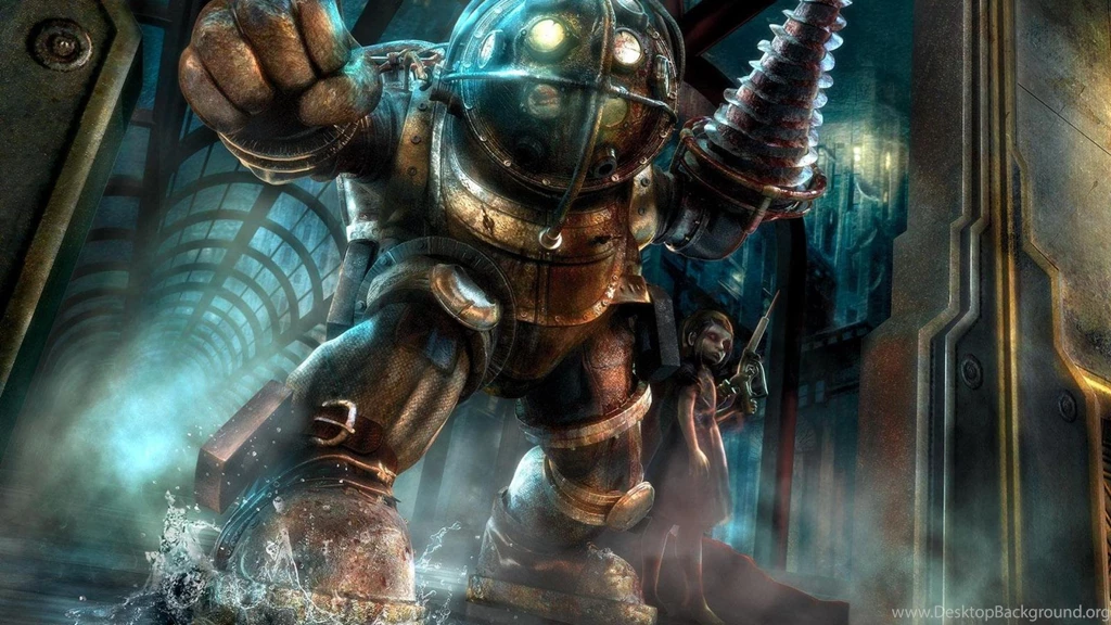 Big Daddy Bioshock Video Games Hd Wallpapers   (