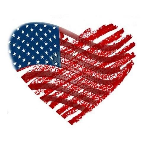 American Flag Heart Wallpapers 1280x1024 American Flag Pictures ...