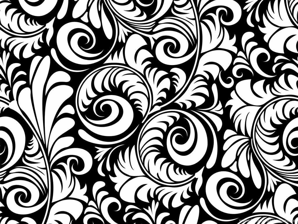 Black And White Floral Wallpapers
