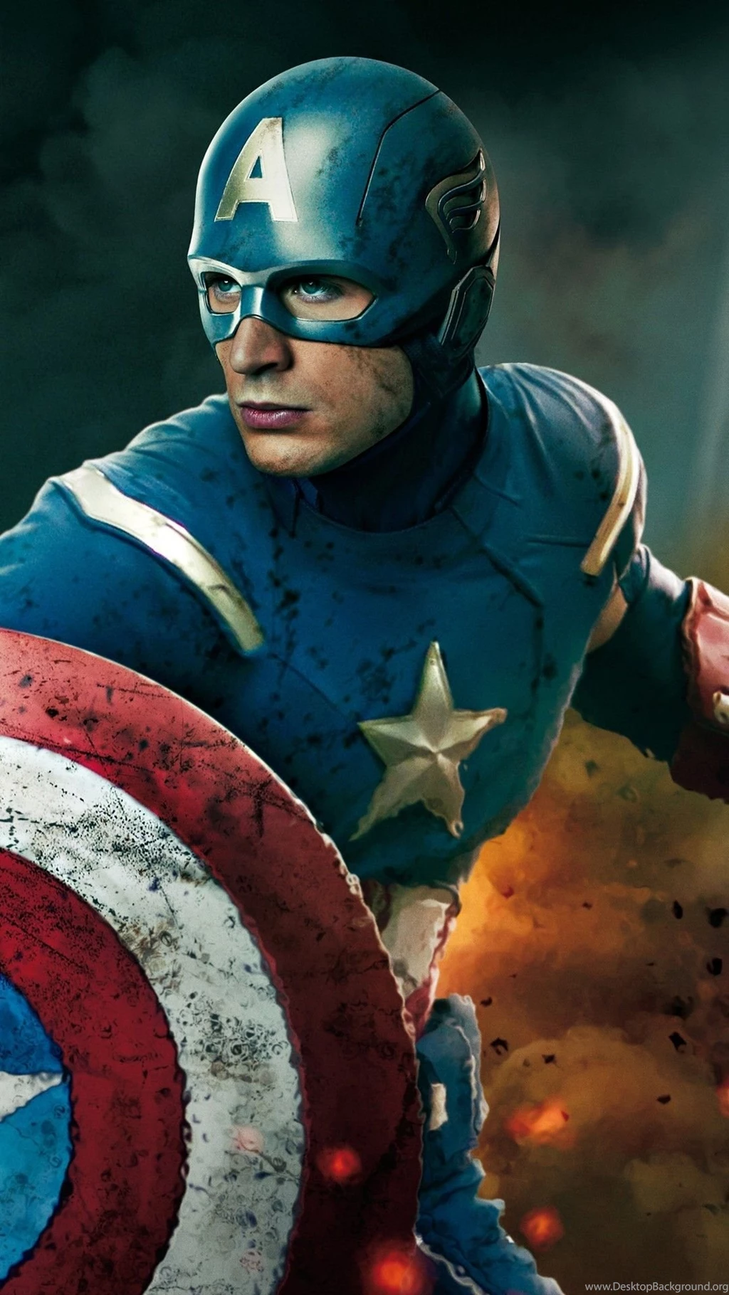 Captain, Americthe, Avengers, Movie, Mobile, Wallpaper, X, Marvel ...