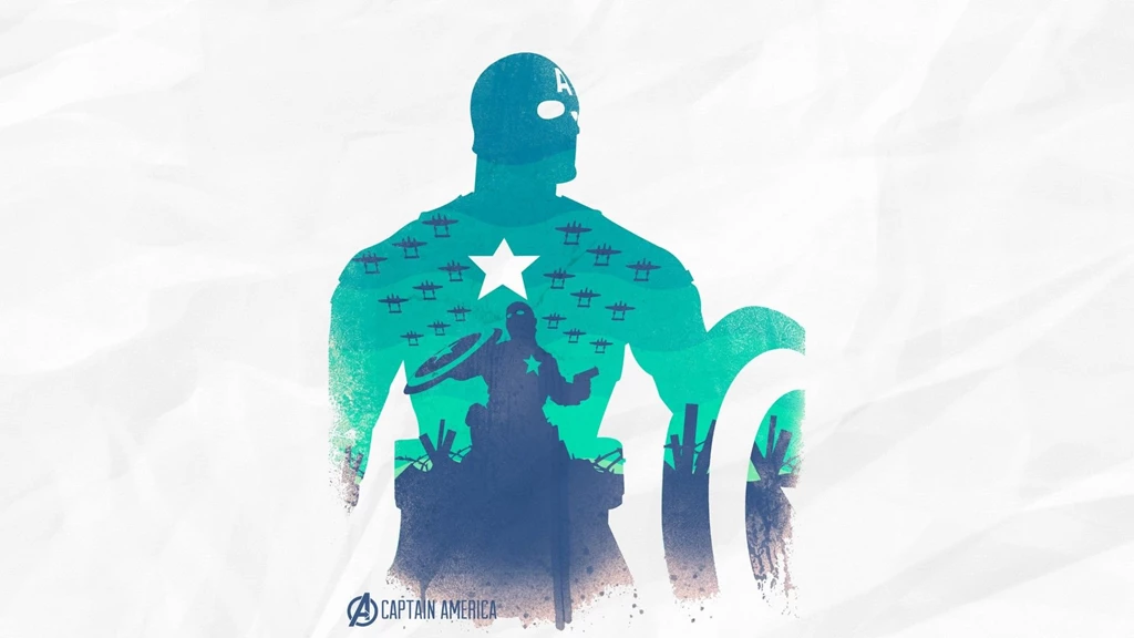 Hawkeye Silhouettes Superheroes The Avengers Movie White ...