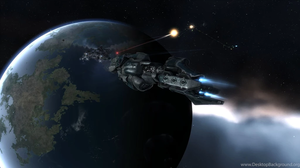 Video Games Outer Space Planets EVE Online Drake Proteus Wallpapers ...