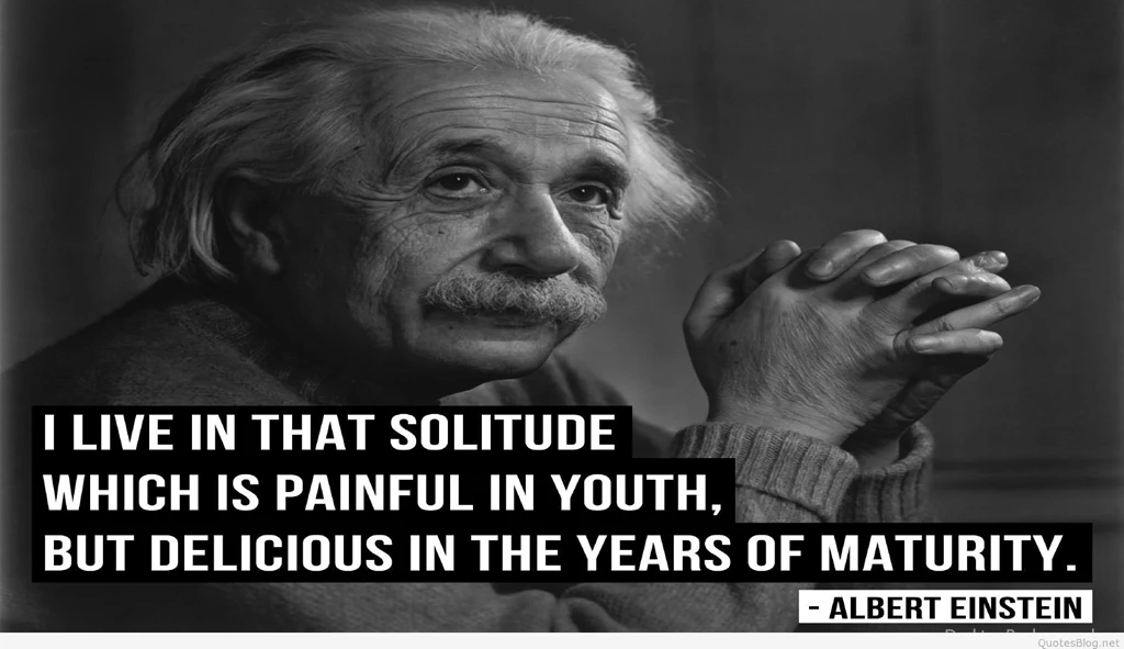 Albert Einstein Quotes I Live in That Solitude HD Wallpaper.jpg