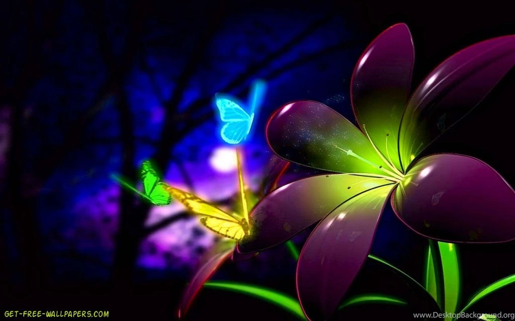 3D Flowers Wallpapers All Wallpapers New