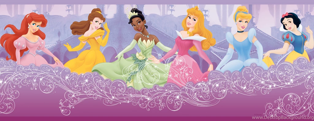 Disney Princess Perfect Princess Wall Border InteriorDecorating