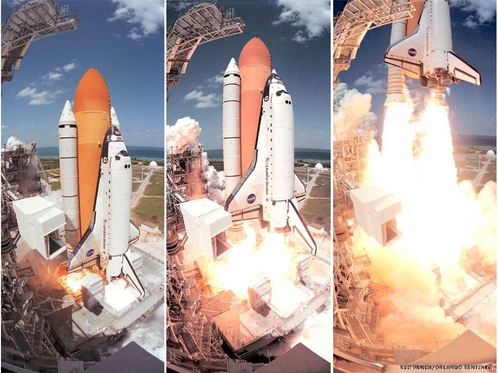 My Free Wallpapers Vehicles Wallpapers Space Shuttle Launch