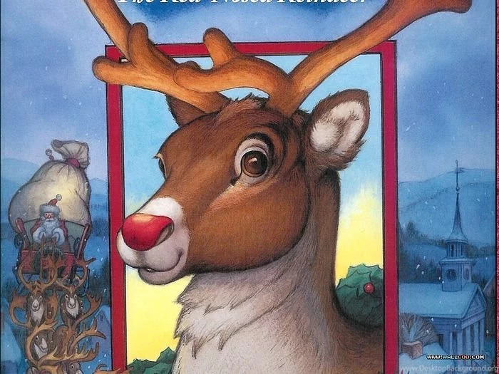 Wallpapers Of Rudolph The Red Nosed Reindeer Story Book   Wallcoo.net