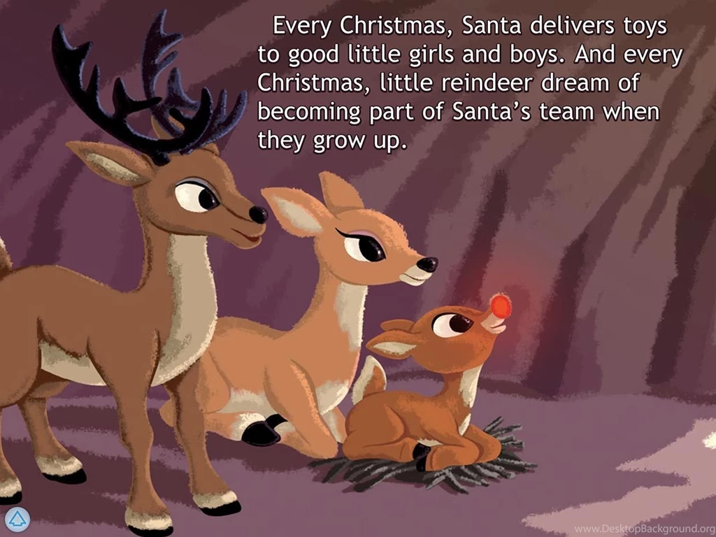 Rudolph The Red Nosed Reindeer Wallpaper Images