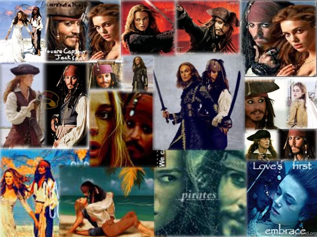 Sparrabeth Pirates Of The Caribbean Wallpapers (842115) Fanpop