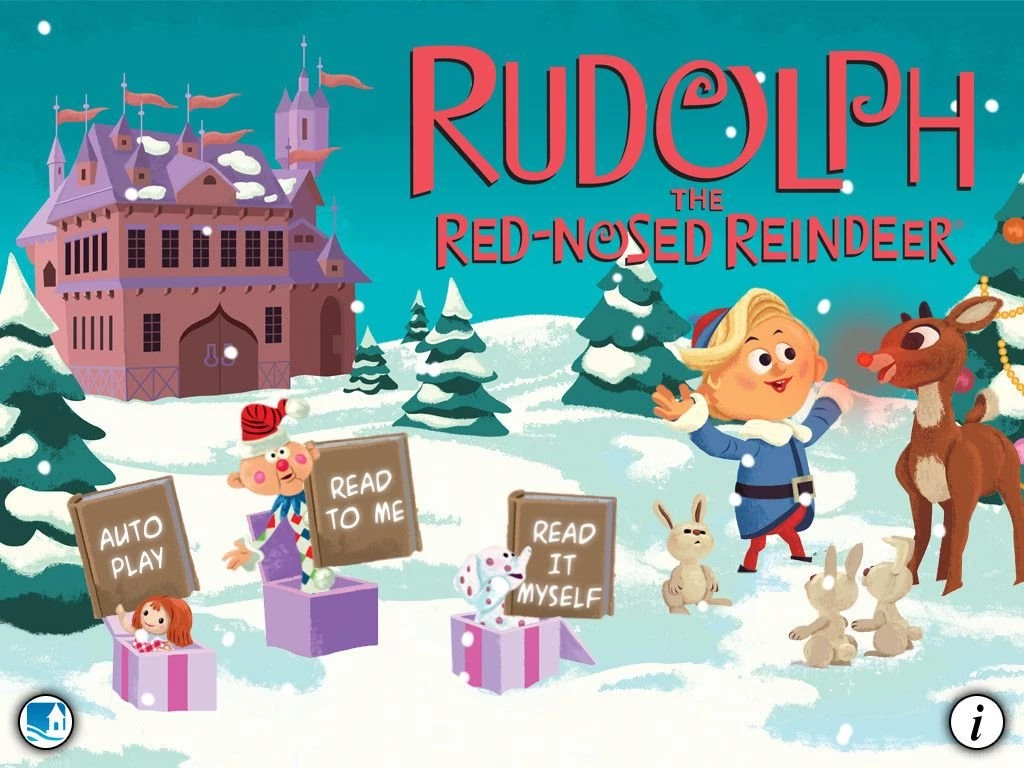 Rudolph The Red Nosed Reindeer For Kindle Fire Digital ...