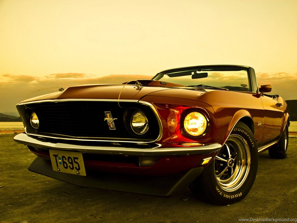 1969 Ford Mustang Convertible Muscle Classic F Wallpapers ...