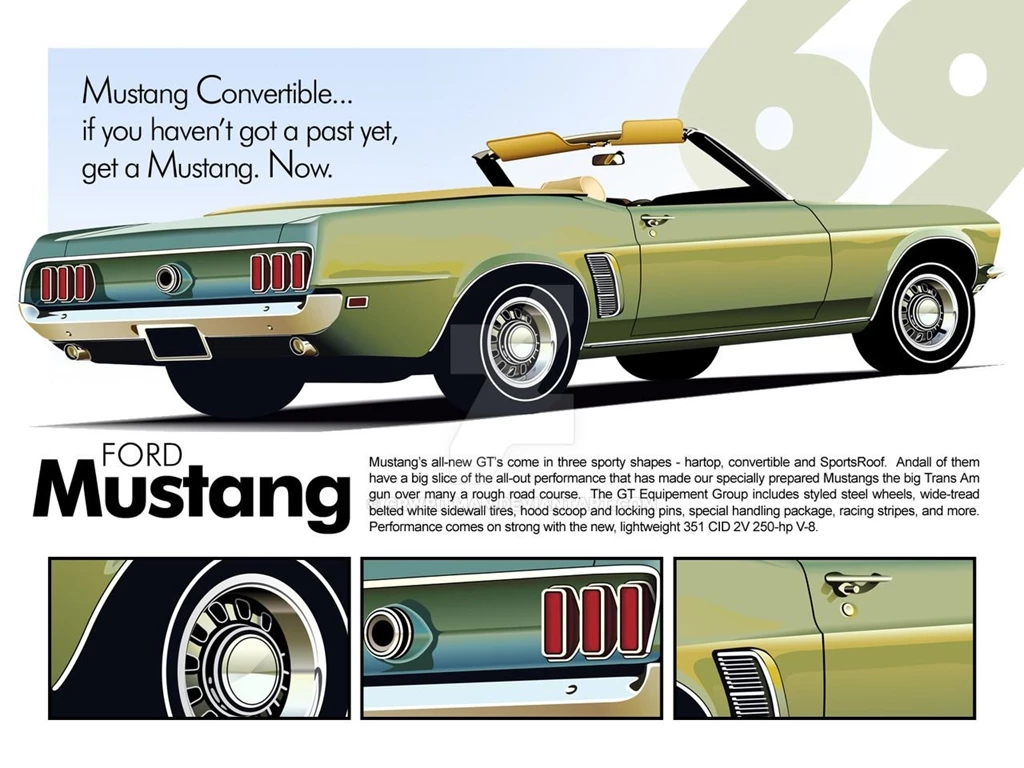 1969 Ford Mustang WALLPAPER By CRWPitman On DeviantArt