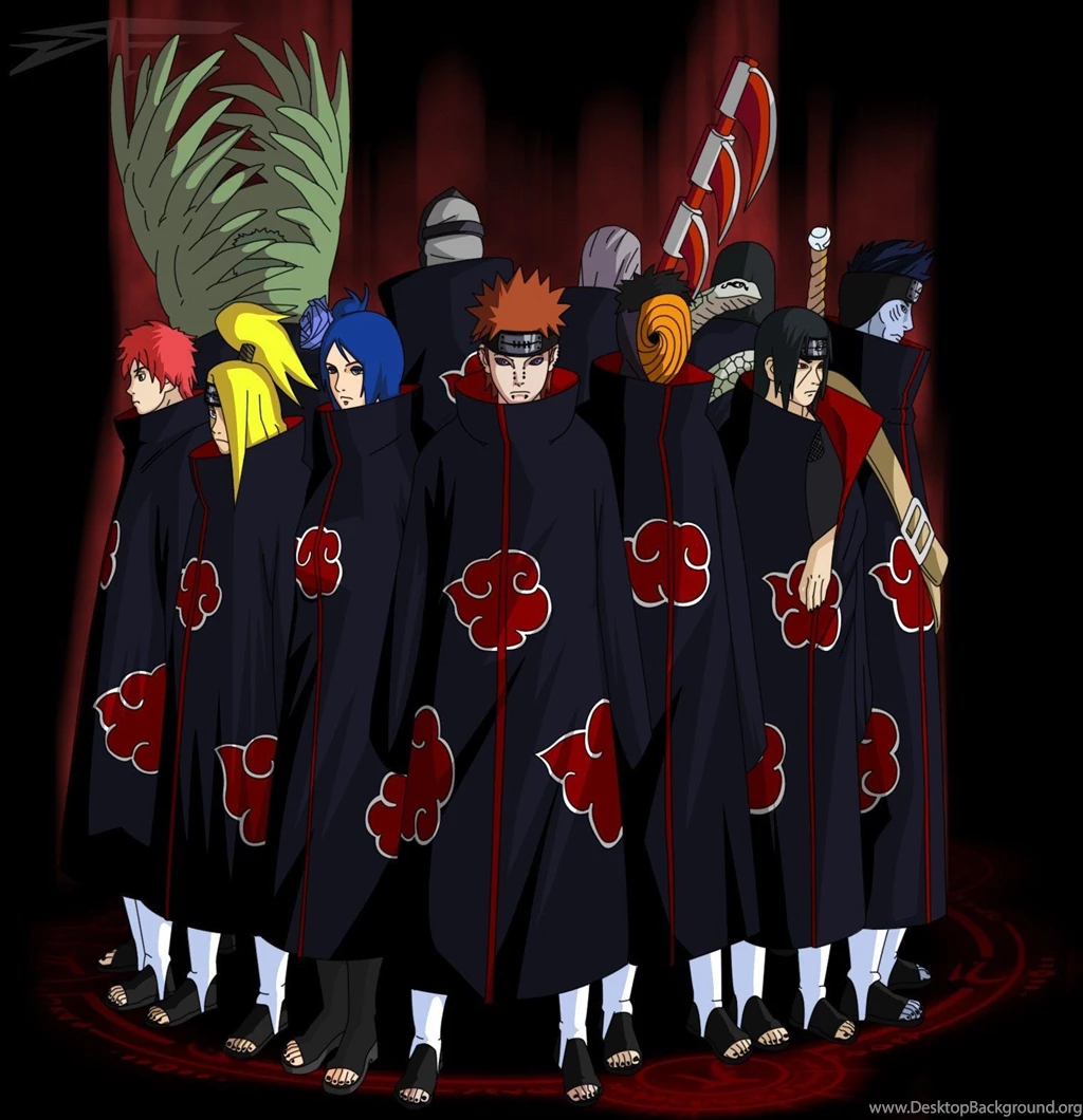 Naruto: Shippuden Akatsuki Uchiha Itachi Hoshigaki Kisame ...