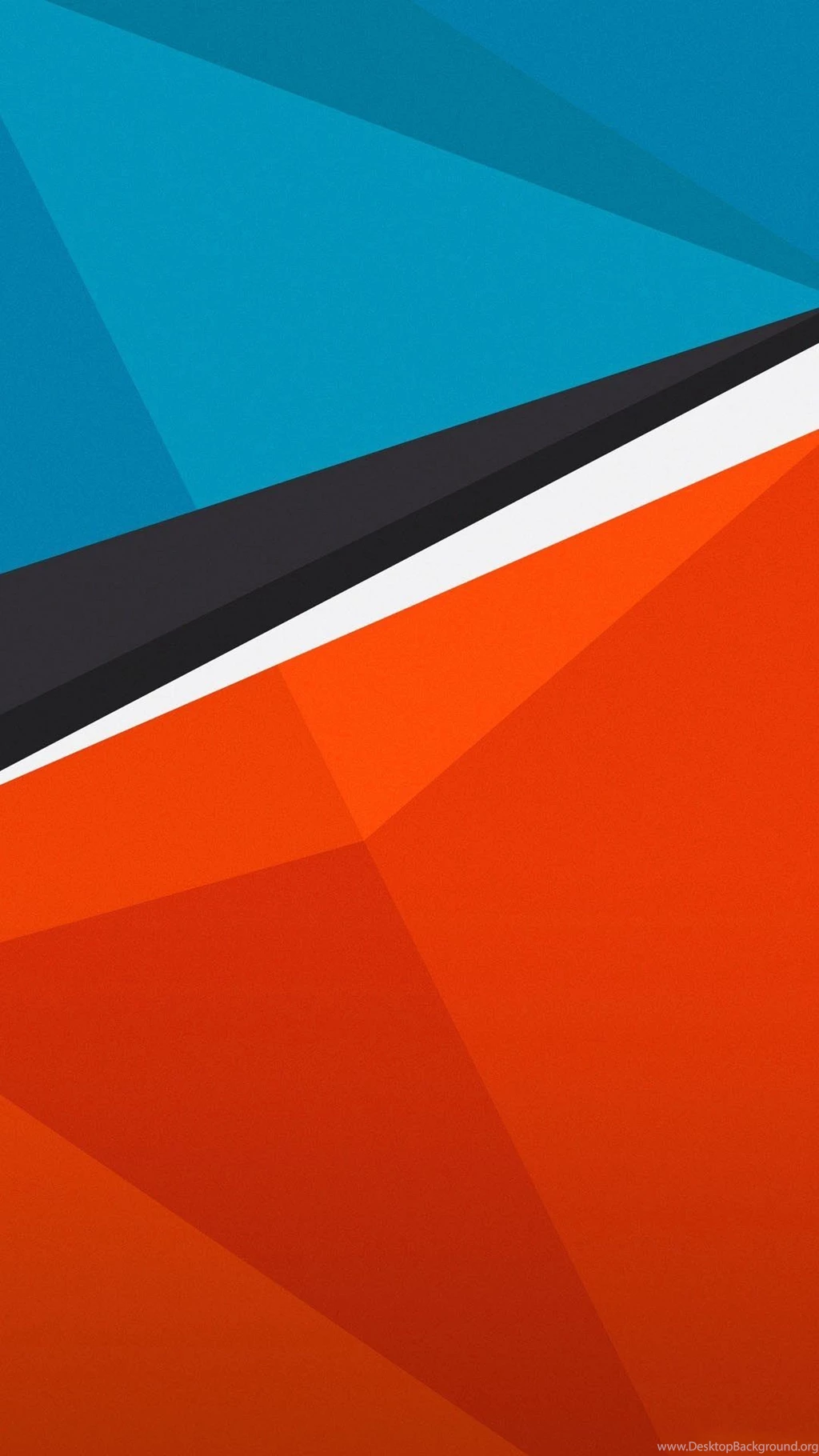 Wallpapers Full Hd 1080 X 1920 Smartphone Orange And Light Blue ...