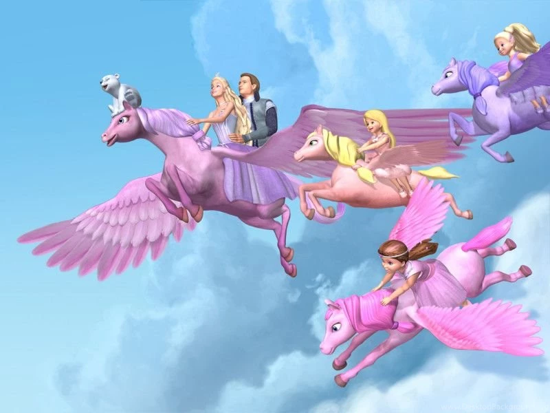 Barbie Flight With Pegasus 800×600