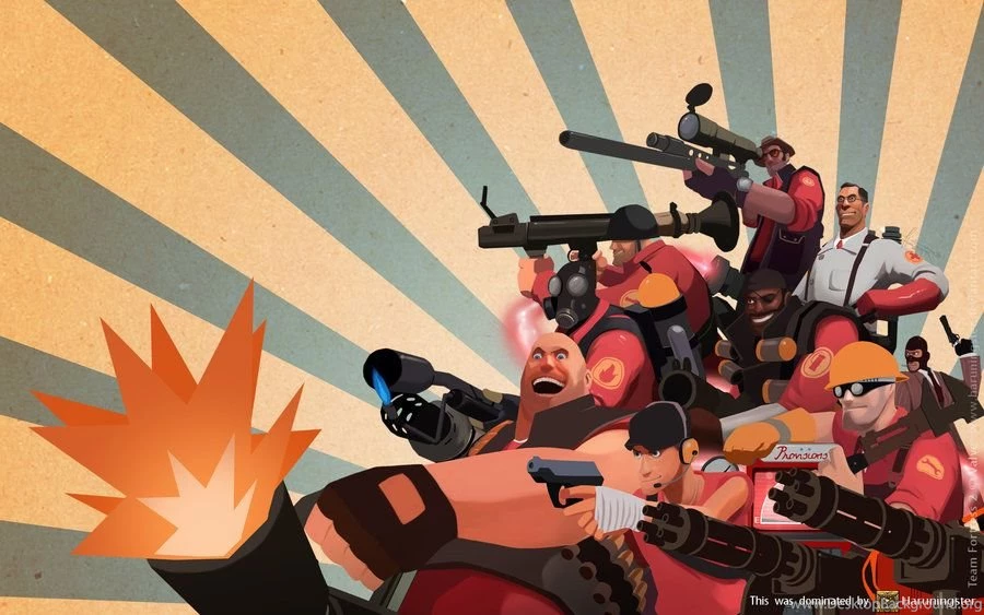 DeviantArt: More Like Wallpaper: TF2 RED By Haruningster