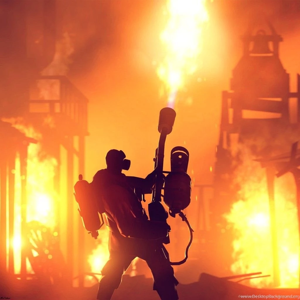 Download TF2 Firestarter Wallpapers For IPad