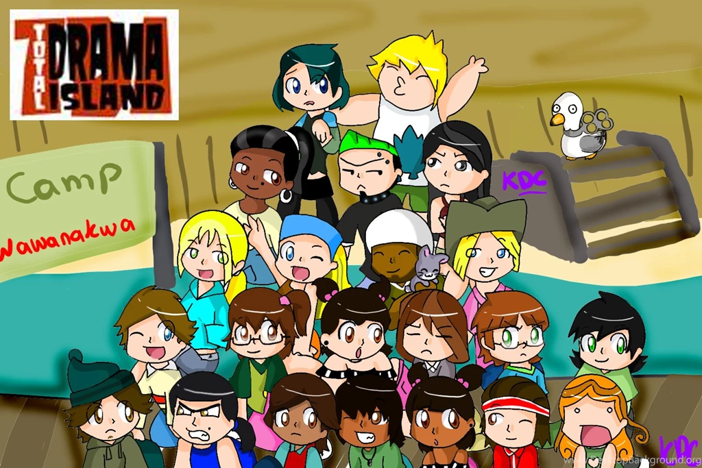 Cartoon Wallpapers: Total Drama Island