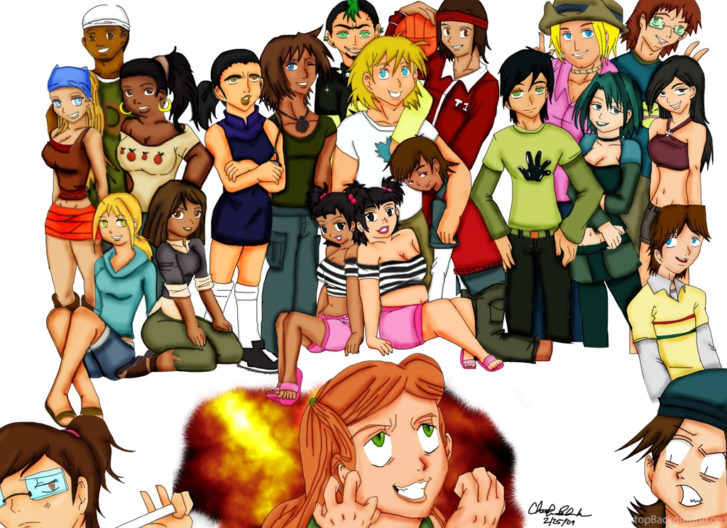DeviantArt: More Like Total Drama Island Anime Style By Blwhere