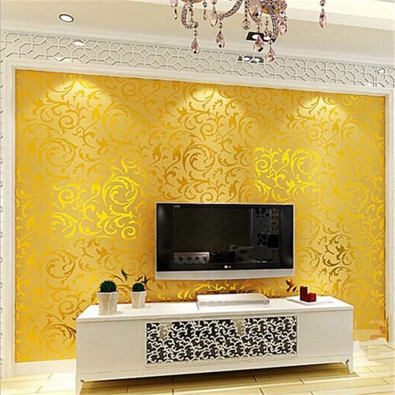 Hot Sale 1Roll 10*0.53m European Style Luxury Wallpapers Home ...
